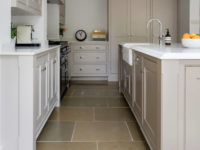 Shepton English Limestone Tiles In Kitchen
